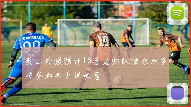 泰山外援预计16号后归队德尔加多将参加冬季训练营